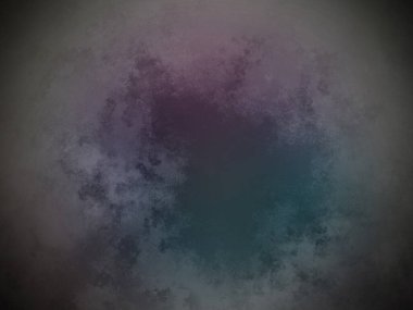 Siyah arkaplanı olan mor ve mavi bir daire.