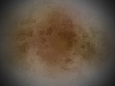 Siyah arkaplanı olan kahverengi beyaz bir daire.