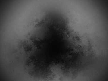 bir kara deliğin siyah ve beyaz görüntüsü