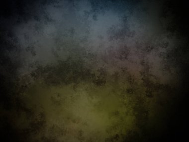 Karanlık gökyüzü ile siyah ve yeşil bir arkaplan