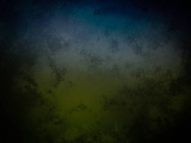 Siyah arkaplanı olan yeşil ve mavi bir arkaplan