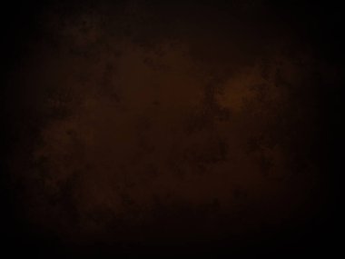 Koyu kahverengi arka plan ve küçük beyaz bir saat.