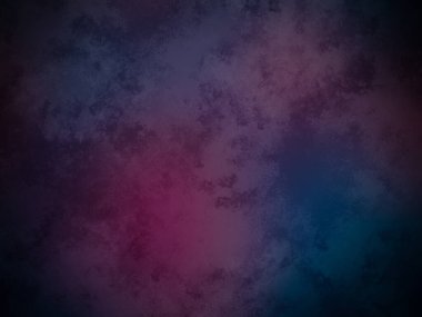 Koyu mavi ve pembe bir arka plan ve soluk bir etki