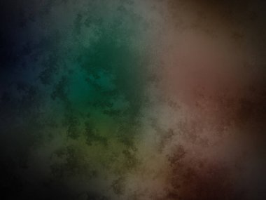 Bulanık efektli yeşil ve mavi bir arkaplan