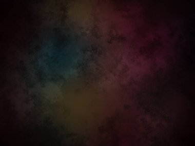 Koyu renkli bir arkaplan ve gökkuşağı