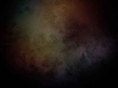 Koyu renkli bir arkaplan ve gökkuşağı