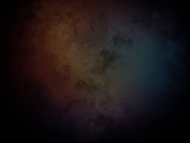 Renkli bir bulanıklığa sahip koyu bir arkaplan