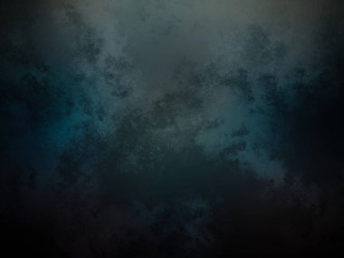 Koyu mavi ve siyah arkaplan ve beyaz saat.