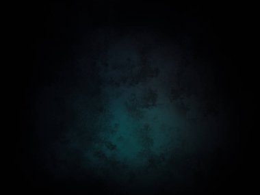 Koyu mavi arkaplan ve yeşil ışık