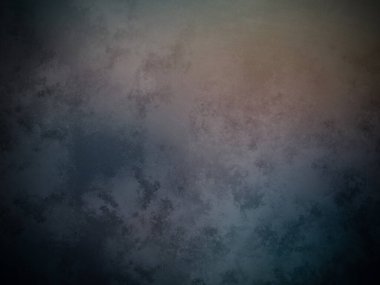 Koyu mavi ve turuncu bir arka plan ve soluk bir etki