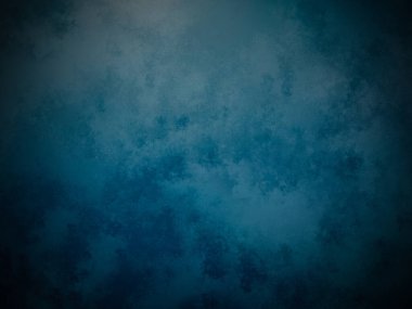 Beyaz ve siyah saati olan mavi ve siyah bir arkaplan