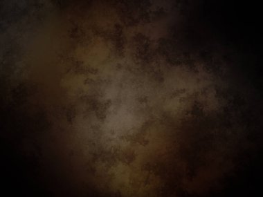 Koyu kahverengi ve siyah bir arkaplan ve soluk bir etki