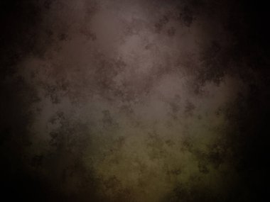 koyu bir arkaplan yeşil ve kahverengi