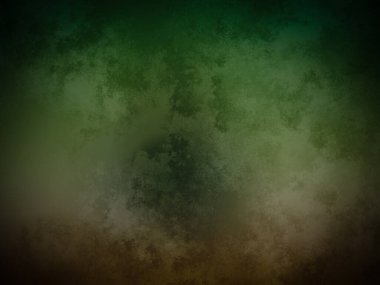 Yeşil ve siyah bir arkaplan ve karanlık bir merkez.