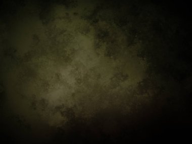 Siyah kenarlı koyu yeşil bir arka plan.