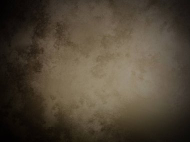 Koyu kahverengi bir duvar ve beyaz bir nokta.