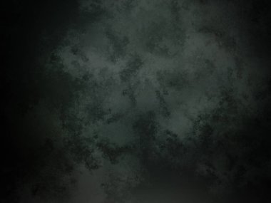 Siyah gökyüzü ile koyu yeşil bir arkaplan