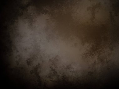 Koyu kahverengi bir arka plan ve soluk bir doku.