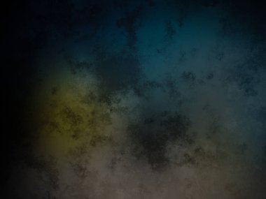 Siyah arkaplanı olan mavi ve sarı bir arkaplan