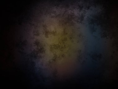 Gökkuşağı renkli bir ışık ile koyu bir arkaplan