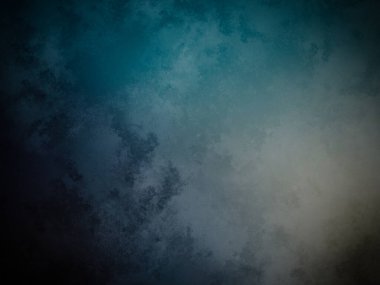 Beyaz ve siyah saati olan mavi ve siyah bir arkaplan