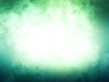 Yeşil ve mavi arkaplan ve ışık