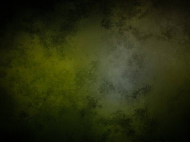 Beyaz saati olan yeşil ve siyah bir arkaplan