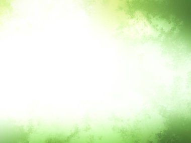 Yeşil ve beyaz arka plan ve ışık