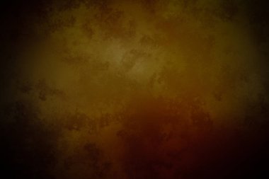 Koyu kahverengi ve kırmızı arkaplan ve saat.