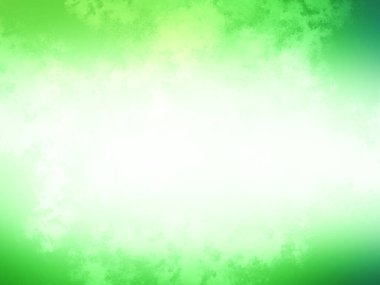 Bulanık efektli yeşil ve beyaz bir arkaplan