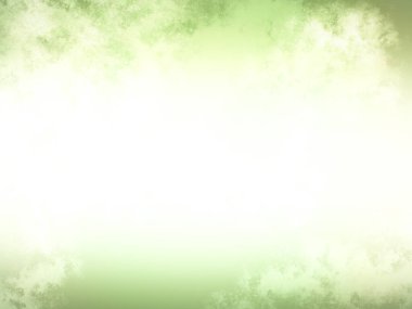 Bulanık gökyüzü ile yeşil ve beyaz bir arkaplan