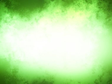 Ortasında ışık olan yeşil bir arkaplan