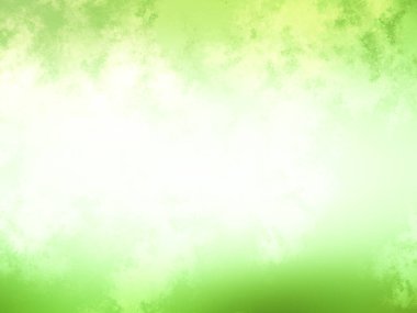 Bulanık efektli yeşil ve beyaz bir arkaplan