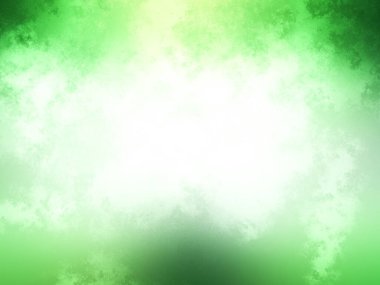 bir kişinin bulanık görüntüsüne sahip yeşil ve beyaz bir arkaplan