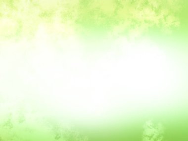 Gökyüzü ve bulutları olan yeşil ve beyaz bir arkaplan