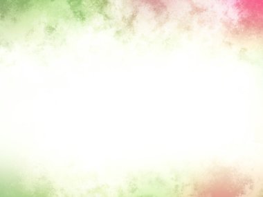 Beyaz ve yeşil kenarlıklı renkli bir arkaplan