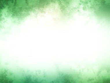 Bulanık efektli yeşil ve beyaz bir arkaplan