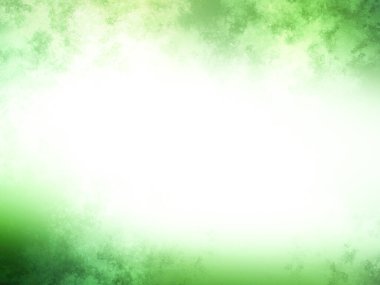 bulanık bir görüntüye sahip yeşil ve beyaz bir arkaplan