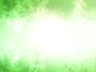 Yeşil ve beyaz arka plan ve ışık