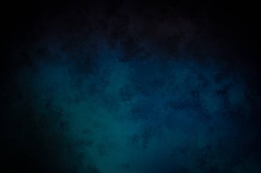 Beyaz ve siyah saati olan mavi ve siyah bir arkaplan