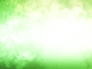 Bulanık efektli yeşil ve beyaz bir arkaplan