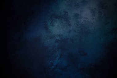 Koyu mavi arka plan, beyaz ve siyah saat.