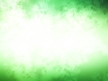 Bulanık efektli yeşil ve beyaz bir arkaplan