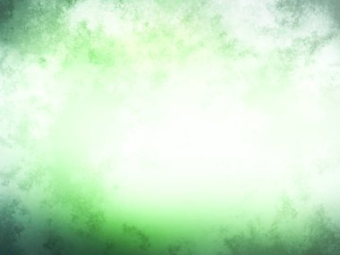 Bulanık ışıklı yeşil ve beyaz bir arkaplan