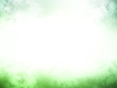 Gökyüzü ve bulutları olan yeşil ve beyaz bir arkaplan