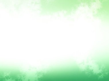 Gökyüzü ve bulutları olan yeşil ve beyaz bir arkaplan