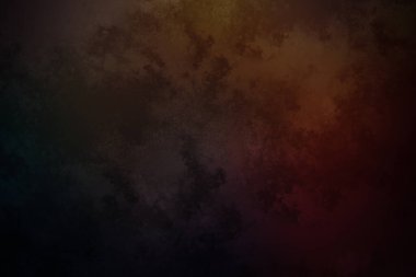 Koyu renkli arka plan, kırmızı ve sarı ışık.