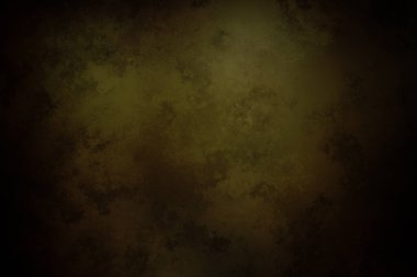 koyu bir arkaplan yeşil ve kahverengi