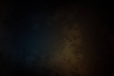 Siyah ve beyaz saati olan siyah ve mavi bir arkaplan.