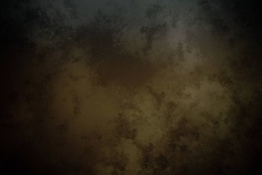 Koyu kahverengi ve siyah arkaplan ve beyaz saat.